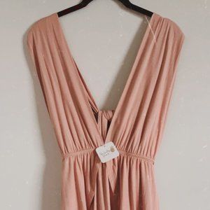 Salty Shack Pink Multi-Wear Tie Dress - Brand New